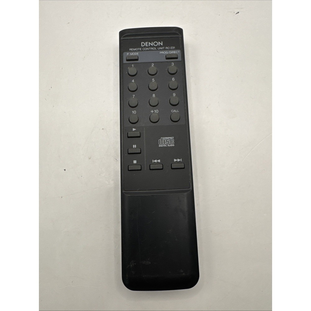 Denon‎ RC-231 Remote Control for Portable CD Players DCP50 DCP50K DCP50KEU +more